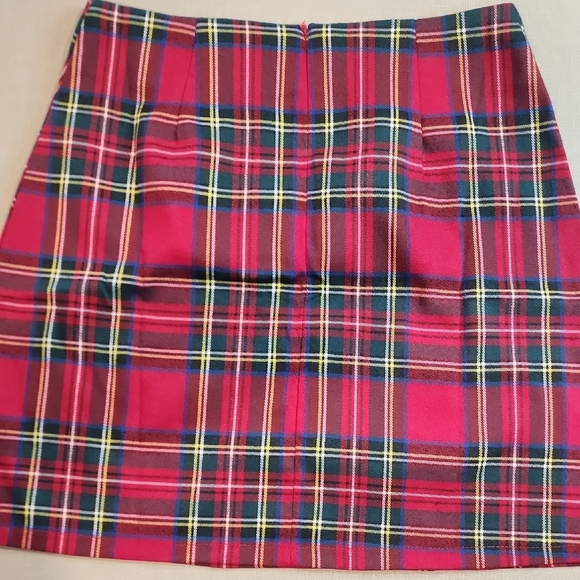 🩶Pink and Red A-Line Mini Skirt for Casual Wear - Picture 2 of 2